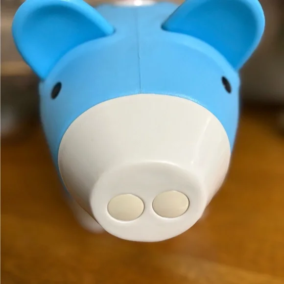 Little Tikes Blue Piggy Bank Toy - Picture 2 of 9